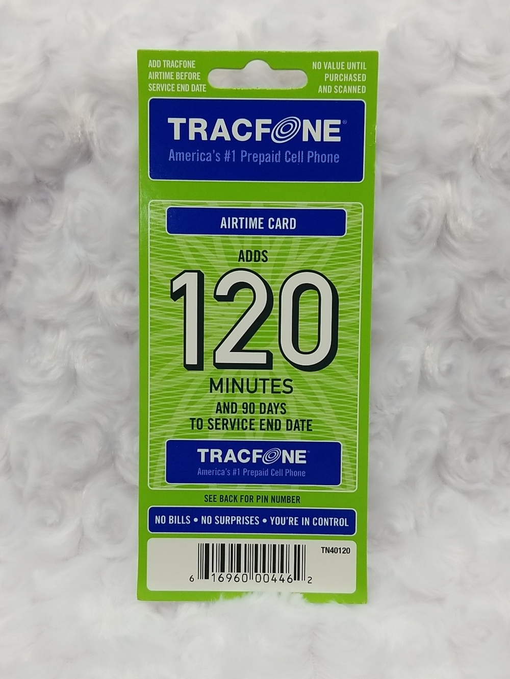 5 Brand New Tracfone 120 Minutes Prepaid Airtime Cards - Picture 6 of 14